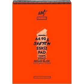 Artwork A4 120 Yaprak 90 gr Eskiz Çizim Defteri