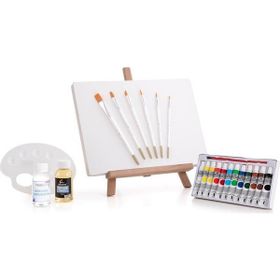 Artzone Yağlı Boya Başlangıç Seti + Şövale