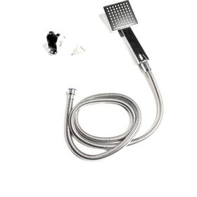 Arvent HB015 Krom Kare Banyo Duş Başlığı Seti