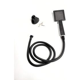 Arvent HB046 Krom Kare Model Banyo Duş Başlığı Seti