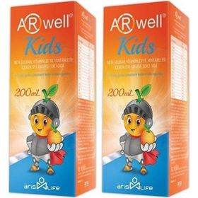 Arwell Kids Beta Glukan 2x200 ml Şurup