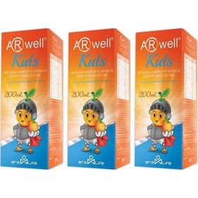 Arwell Kids Beta Glukan 3x200 ml Şurup