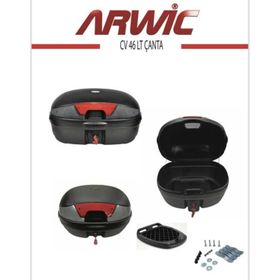 Arwic CV-46 Siyah Motorsiklet Çantası