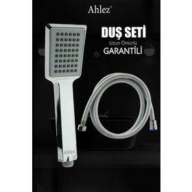 Arya Ahlez Duş Başlığı Pvc Duş Hortumu Duş Takımı