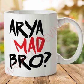 Arya Mad Bro Baskılı Kupa