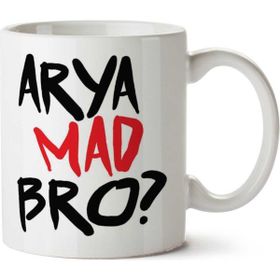 Arya Mad Bro Baskılı Kupa