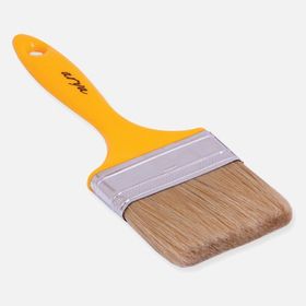 Arya No:1 Plastik Kalın Sap Beyaz Kıl Lüks Kestirme Fırça