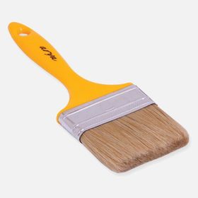 Arya No:1 Plastik Kalın Sap Beyaz Kıl Lüks Kestirme Fırça