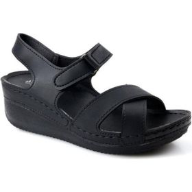 Aryan 38-947 Siyah Günlük Kadın Sandalet