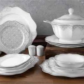 Aryıldız 153.50.AR40021 Porselen 60 Parça Yemek Takımı