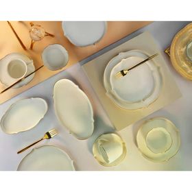 Aryıldız 153AR249055 Sc Lavinia Gold 32 Parça Kahvaltı Takımı