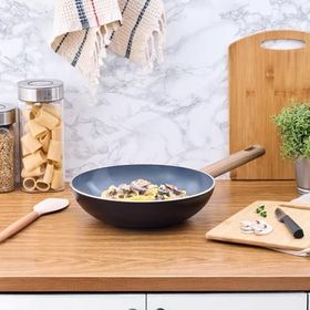 Aryıldız 28 cm Eco Ceramic Wok Tava