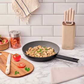 Aryıldız 30 cm Siyah Caja Tava