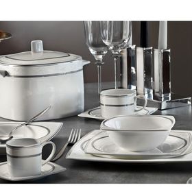 Aryıldız 31005 Bone Porselen Yemek Takımı