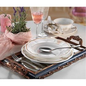 Aryıldız AR 30040-84 Parça Prestige Bone Porselen Yemek Takımı