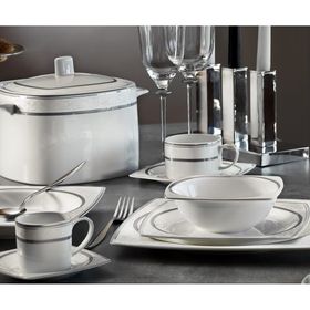 Aryıldız AR 30051-83 Parça Prestige Bone Porselen Yemek Takımı