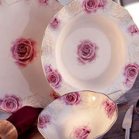 Aryıldız AR 30078 83 Parça Prestige Porselen Yemek Takımı