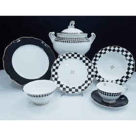 Aryıldız AR 60023 83 Parça Prestige Porselen Yemek Takımı