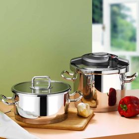 Aryıldız AR258255 Touch Cook Kanka 6+4 lt Düdüklü Tencere Seti