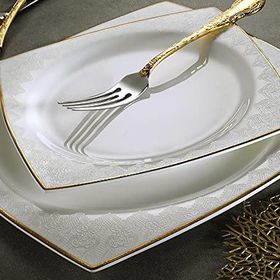 Aryıldız AR31020 Prestige Bone Porselen 83 Parça Yemek Takımı