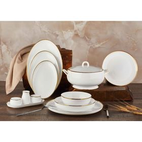 Aryıldız Ar60026 Bone Porselen Topkapı 60 Parça Yemek Takımı