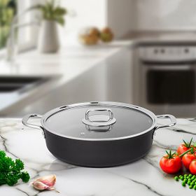 Aryıldız Atlanta Black 26 cm Kısa Tencere