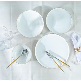 Aryıldız Bone Porselen 24 Parça 6 Kişilik Yemek Takımı