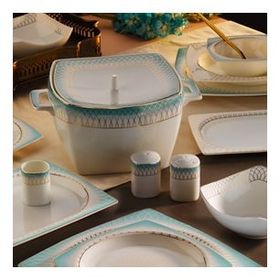 Aryıldız Bone Square Elegant 60 Parça 12 Kişilik Yemek Takımı