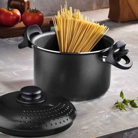 Aryıldız Bronx Siyah 20 cm Makarna Tenceresi