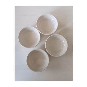 Aryıldız Bubble 4 Parça 11 cm Kırık Bej Derin Kase