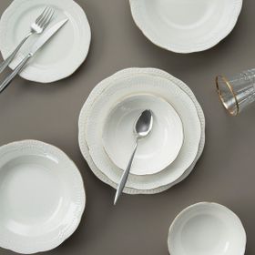 Aryıldız Büşra Altın 24 Parça 6 Kişilik Yemek Takımı