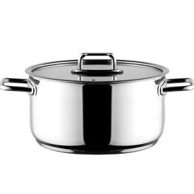 Aryıldız Colombus Metal Kulp Cam Kapak 26 cm Derin Tencere