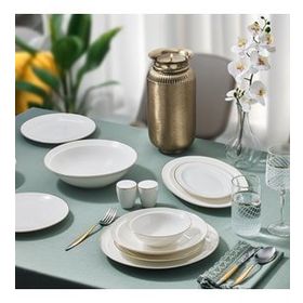 Aryıldız Crystal Provence 56 Parça 12 Kişilik Yemek Takımı