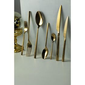Aryıldız De Luxe S Gold Pvd 89 Parça Altın Çatal Kaşık Bıçak Takımı
