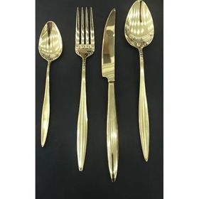 Aryıldız Elegant Parlak Pvd 24 Parça Çatal Kaşık Bıçak Takımı