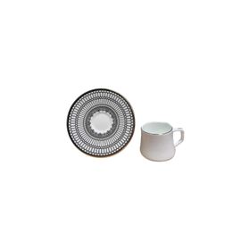 Aryıldız Evaliza Crown Platin 6 Kişilik Double Kahve Fincan Takımı