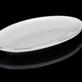 Aryıldız Hazel Platin 30 cm Kayık Tabak