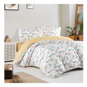 Aryıldız Home Pinky Exclusive Saten Çift Kişilik Nevresim Takımı