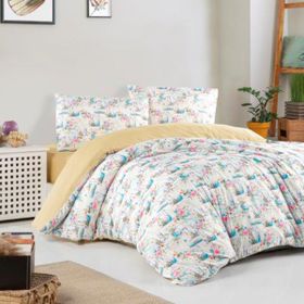 Aryıldız Home Pinky Exclusive Saten Çift Kişilik Nevresim Takımı