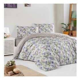 Aryıldız Home Tropical Exclusive Saten Çift Kişilik Nevresim Takımı