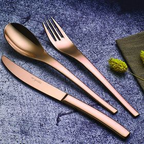 Aryıldız Jazz Titanium Bronz 36 Parça Yemek Takım