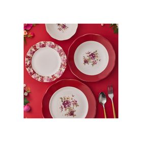 Aryıldız Lowell Red 24 Parça 6 Kişilik Yemek Takımı