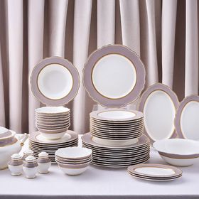 Aryıldız Majestic 60 Parça 12 Kişilik Yemek Takımı