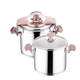 Aryıldız Milano Kanka 3.5+5.5 lt Rose Gold Düdüklü Set