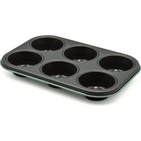 Aryıldız Mint Yeşili 6'lı Muffin Kalıbı