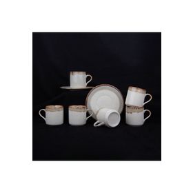 Aryıldız Pisa 6 Kişilik 12 Parça 90 ML Kahve Fincan Takımı