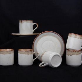 Aryıldız Pisa 6 Kişilik 90 ml Kahve Fincan Takımı