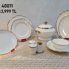 Aryıldız Porselen 60 Parça Yemek Takımı Seti