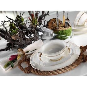 Aryıldız Prestige Bone Porselen 84 Parça Çatal Bıçak Takımı