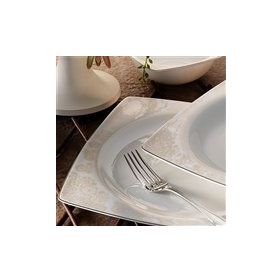 Aryıldız Prestige Bone Porselen 84 Parça Çatal Bıçak Takımı